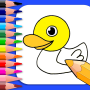 icon Free Coloring Games Easy to Draw and Coloring Book (Giochi da colorare gratuiti Facile da disegnare e libro da colorare
)