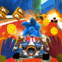 icon Blue Hedgehog Kart Racing(Hedgehog Blue Play Kart Racing
)
