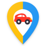 icon Find my parked car - gps, maps (Trova la mia auto parcheggiata - gps, mappe)