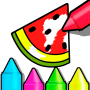 icon Live coloring(Libro da colorare di trasformazione! Gioco per bambini 2)