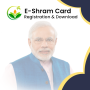 icon EShram Card(Registrazione della carta HD E-Shram
)
