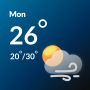 icon Weather Widget : Forecast App(Meteo giochi dal vivo: previsioni e radar)