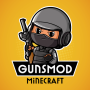 icon Guns for Minecraft New Mod Weapons(pistole per proiettori per Minecraft
)