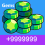 icon Gems For BS(Gemme 3D brawl star 2021
)