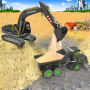 icon Sand Excavator Truck driving Rescue simulator 3D(giochi di simulatore di escavatori di sabbia di fabbrica)