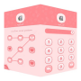icon AppLock Theme Pink(Rosa tema AppLock)