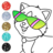 icon Cute Cats Coloring Glitter(Cute Kitty Coloring Glitter) 9