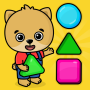 icon com.bimiboo.colors(Giochi per bambini: forme e colori)