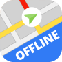 icon Offline Maps & Navigation (Mappe offline e navigazione)