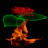 icon Fiery Rose Magic LWP(LWP Fiery Rose Magic) 2