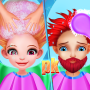 icon Hair Salon Princess and Prince(Parrucchiere - Principessa e principe
)