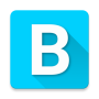icon BlueWords(Blue Words, Stylish Fonts text
)