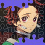 icon Demon Slayer Jigsaw Puzzle Anime Games (Demon Slayer Jigsaw Puzzle Giochi Anime
)