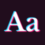 icon Fonts Aa - Keyboard Fonts Art (Font Aa - Font da tastiera Art. n)