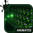icon Green Light Animated Keyboard + Live Wallpaper(Sfondo tastiera a luce verde da parete) 5.9.11