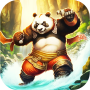 icon Panda jumping kung fu style(Panda jumping kungfu style)