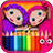 icon EdukittyABC(per bambini Giochi da colorare per bambini - EduPaint) 7.12