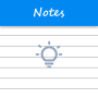 icon White Notes(Note bianche - Nota, elenco delle cose da fare)