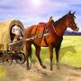 icon Horse Cart Carriage Farming Transport Simulator 3D(Cavallo Carrello Simulatore di carrozza)