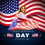 icon American Independence Day 2021(Happy 4th of July Giorno dell'Indipendenza 2021
)