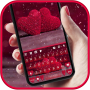 icon Red Love Hearts(Red Love Hearts Sfondo tastiera
)