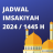 icon Jadwal Imsakiyah(Programma Imsakiyah 2024 M 1445 H) 1.0.2