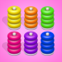 icon Color Sort 3D — Hoop Stack (Color Sort 3D - Hoop Stack)