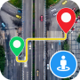 icon GPS Navigation-Street View Map (navigazione GPS - Mappa Street View Mappe)