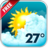 icon Animated Weather (Widget meteo animato, orologio) 6.7.1.1