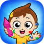 icon Kids Coloring Book(Baby Coloring game - Baby Town)