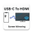 icon Usb Hdmi Connector(Da USB-C a HDMI Trasmetti telefono alla TV) 1.2.1