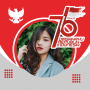 icon Photo Frames HUT RI Ke 76(Photo Frames 76th Indonesian Independence Day | 17 agosto 2021)