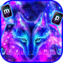 icon Galaxy Wild Wolf(Tema della tastiera Galaxy Wild Wolf)