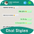 icon Chat and Text Style(Stile chat: Font e tastiera
) 1.0