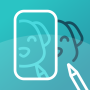 icon Drawpy(Tracing app con trasparenza
)