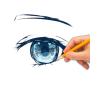 icon Drawing Eyes (Disegno occhi
)