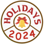 icon Holiday Calendar 2024(calendario delle festività 2024)