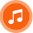 icon Music player(Lettore musicale) 105.1