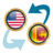 icon USD x LKR(Dollaro statunitense a Rupia dello Sri Lanka) 2.1