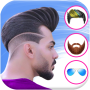 icon Men Hairstyle(Fotocamera per acconciature da uomo
)