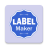 icon Label Maker(Etichettatrice premium per la consegna di cibo: adesivi e tag) 46.0