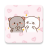 icon Peach Mochi Cat(Adesivi animati: Mochi Cat) 1.5.0