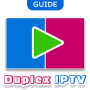 icon tips duplex iptv(Duplex Guide IPTV Smarters player Box
)