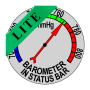 icon Barometer In Status Bar(Barometro nella barra di stato Lite)