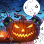 icon Halloween Coloring Book Game (Halloween Coloring Book Game
)