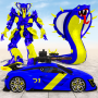 icon Snake Robot Car Transforming Game(Snake Robot Car Transform Game)
