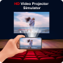 icon Projector Video Player(Simulatore di videoproiettore HD - Proiettore mobile
)