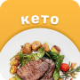 icon KETO(Keto diet - ricette e menu per la settimana.)