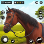 icon Mounted Horse Riding Show Jump(: giochi di corse di cavalli)