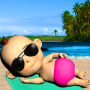 icon My Baby Babsy at the Beach 3D(My Baby: Babsy at the Beach 3D)
